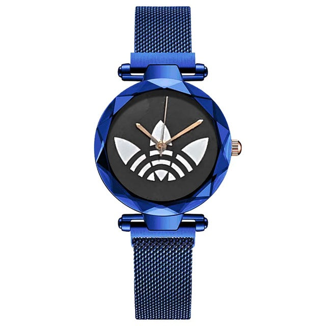 AD brand  Women Watches Ladies Starry Sky Watch with Magnetic strap Female Wristwatch relogio feminino reloj mujer quartz watch