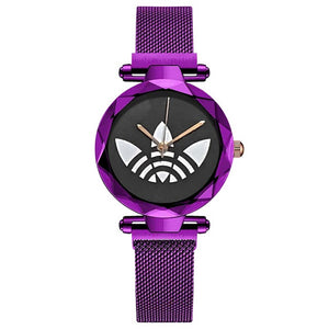 AD brand  Women Watches Ladies Starry Sky Watch with Magnetic strap Female Wristwatch relogio feminino reloj mujer quartz watch