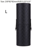 PU Leather Makeup Storage Holder Cosmetic Cup Case Box for Makeup Brush Pen