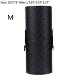 PU Leather Makeup Storage Holder Cosmetic Cup Case Box for Makeup Brush Pen