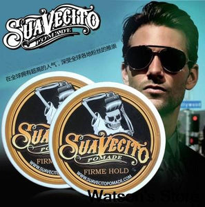 SUAVECITO Hair Pomade Strong style restoring Pomade Hair wax skeleton cream slicked  oil mud keep hair men oil no original