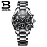 Switzerland BINGER Women Watches Luxury Brand Quartz Watch Women Waterproof Relogio Feminino Sapphire Clock Wristwatches B-603W6