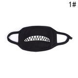 1PCSCotton Dustproof Mouth Face Mask Anime Cartoon Kpop Lucky Bear Women Men Muffle Face Mouth Masks