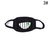 1PCSCotton Dustproof Mouth Face Mask Anime Cartoon Kpop Lucky Bear Women Men Muffle Face Mouth Masks