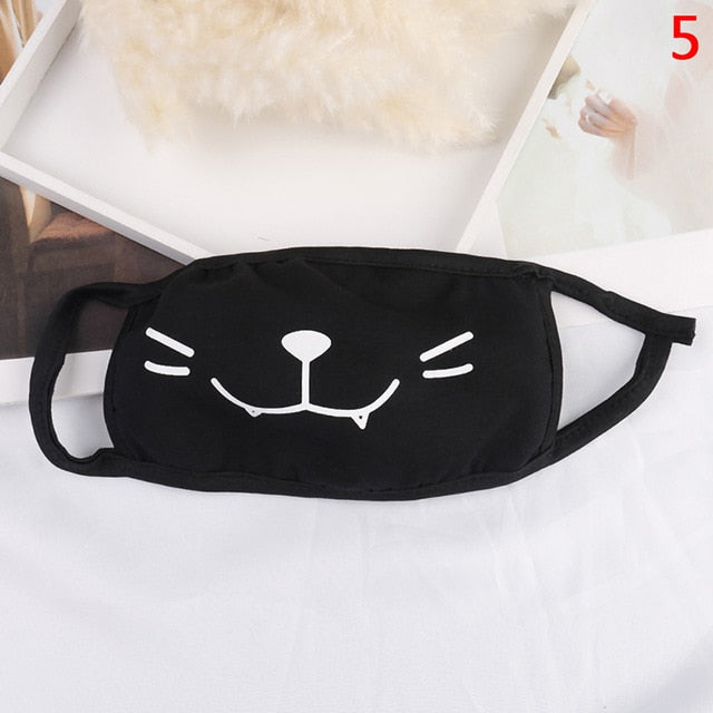 HOT 1pc EXO Chan Yeol Bear Mouth Mask Muffle EXO-K Chanyeol Face Respirator Cartoon Anti Dust Mask Kpop Cotton Mouth Mask