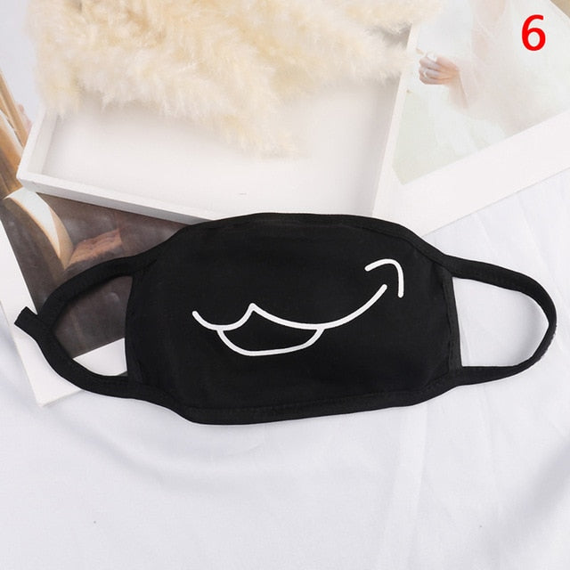 HOT 1pc EXO Chan Yeol Bear Mouth Mask Muffle EXO-K Chanyeol Face Respirator Cartoon Anti Dust Mask Kpop Cotton Mouth Mask