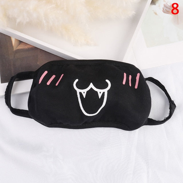 HOT 1pc EXO Chan Yeol Bear Mouth Mask Muffle EXO-K Chanyeol Face Respirator Cartoon Anti Dust Mask Kpop Cotton Mouth Mask