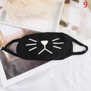 HOT 1pc EXO Chan Yeol Bear Mouth Mask Muffle EXO-K Chanyeol Face Respirator Cartoon Anti Dust Mask Kpop Cotton Mouth Mask