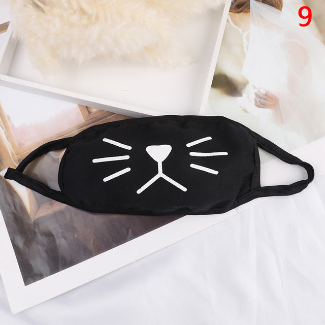 HOT 1pc EXO Chan Yeol Bear Mouth Mask Muffle EXO-K Chanyeol Face Respirator Cartoon Anti Dust Mask Kpop Cotton Mouth Mask