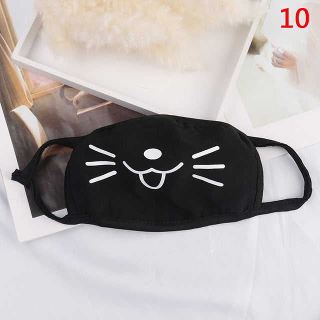 HOT 1pc EXO Chan Yeol Bear Mouth Mask Muffle EXO-K Chanyeol Face Respirator Cartoon Anti Dust Mask Kpop Cotton Mouth Mask