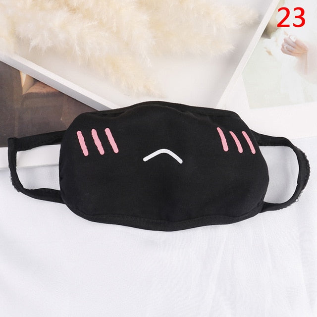 HOT 1pc EXO Chan Yeol Bear Mouth Mask Muffle EXO-K Chanyeol Face Respirator Cartoon Anti Dust Mask Kpop Cotton Mouth Mask