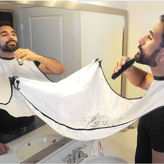 Bathroom Accessories,1Pcs Male Beard Apron Men Haircut Apron Cleaning Protecter Dropshipping