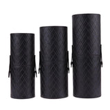 PU Leather Makeup Storage Holder Cosmetic Cup Case Box for Makeup Brush Pen