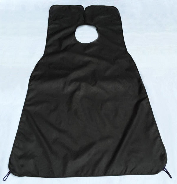 Beard Apron Beard Care Clean Gather Cloth Bib Facial Hair Dye Trimmings Shaving Apron Catcher Cape with Two Suction Cups #746