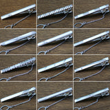 New Tie Clip Fashion Style Necktie Men Metal Silver Simple Bar Clasp Practical Bowtie Clasp Tie Pin for Mens Gift Accessories
