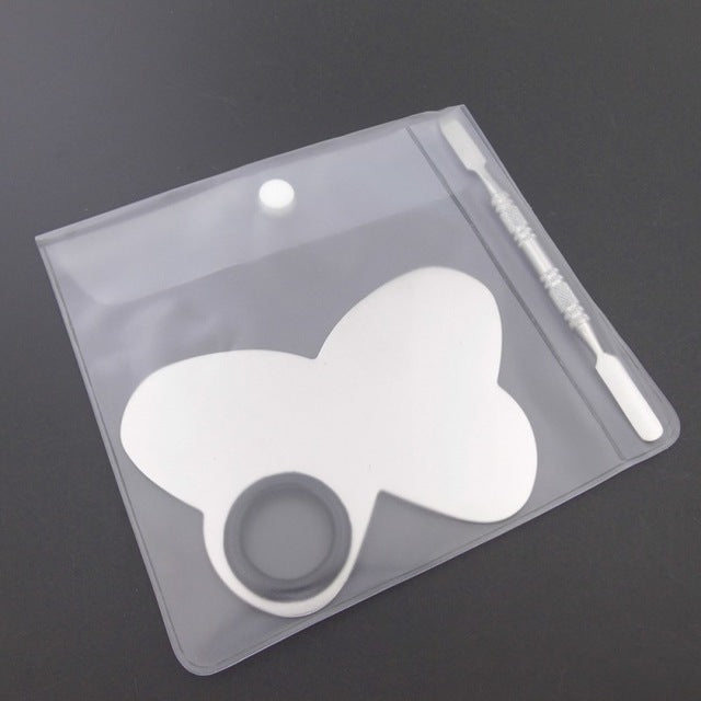 Professional Cosmetic Nail Makeup Mixing Palette Spatula Tool High Quality  Stainless Steel Hands-free Matte Packing