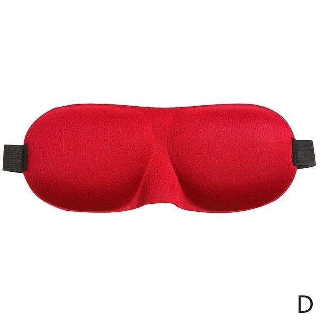 1Pcs 3D Sleep Mask Natural Sleeping Eye Mask Eyeshade Cover Shade Eye Patch Women Men Soft Portable Blindfold Travel Eyepatch