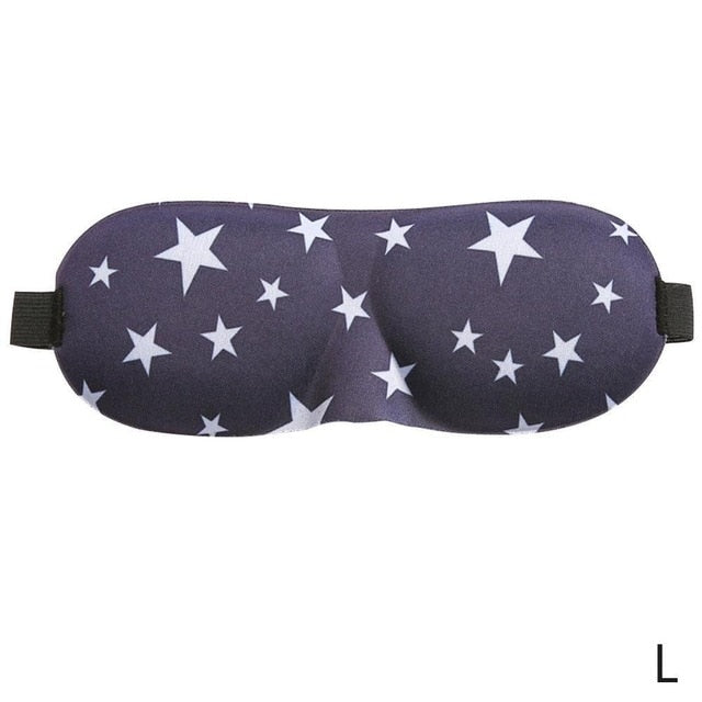 1Pcs 3D Sleep Mask Natural Sleeping Eye Mask Eyeshade Cover Shade Eye Patch Women Men Soft Portable Blindfold Travel Eyepatch