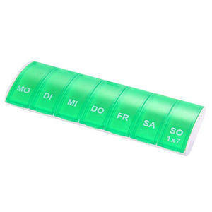 7 Day Pill Container Customized Personalized Well-organized Pill Organizer Pill Box Pill Case for Patient Senior